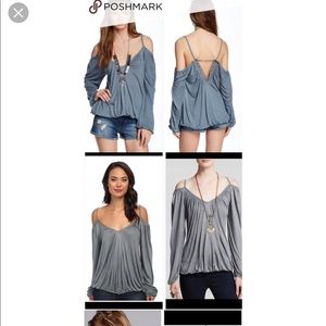 Free people off the shoulder top